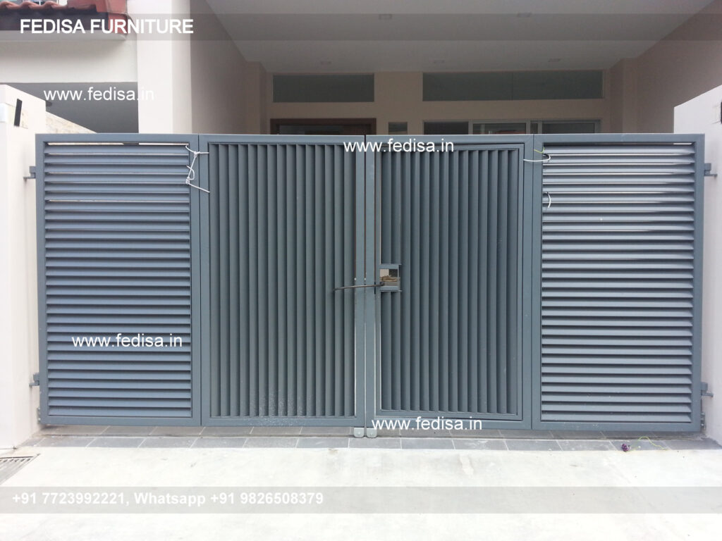 Outdoor Gate Design Steel Plate Gate Design Main Gate Design 2156 Steel