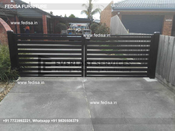 Modern Front Wall And Gate Designs Steel Ss Gate Plane Gate Design Steel Ka Gate Ka Design Gate Design