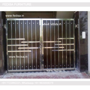 Channel Gate Design Steel Ss Gate Single Door Iron Gate Price Steel Ka Gate Ka Design Gate Design