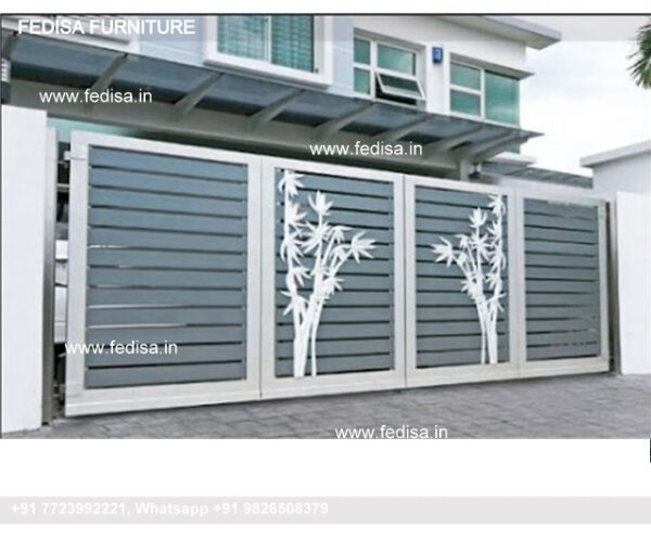 Gate Arch Design Steel Square Pipe Gate Design Fancy Gate Steel Ka Gate Design Main Gate Design
