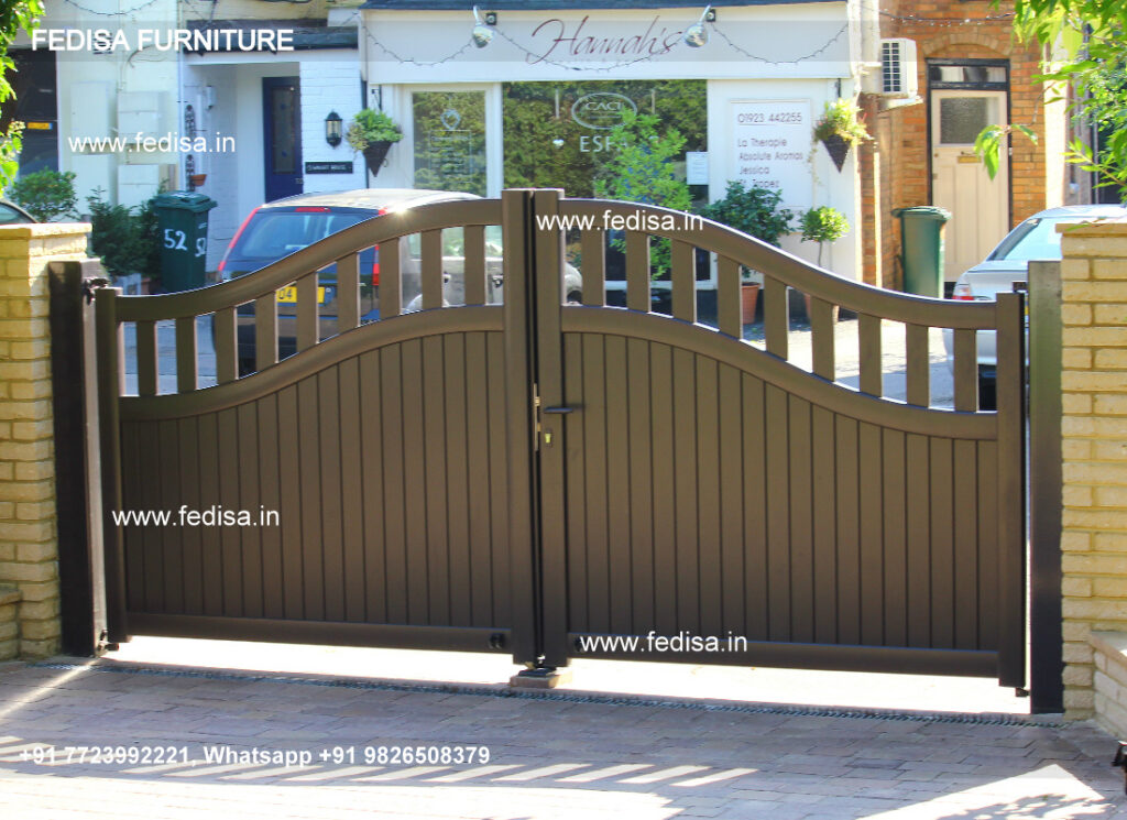 Loha Gate Design Temple Front Gate Design Big Gate With Small Gate