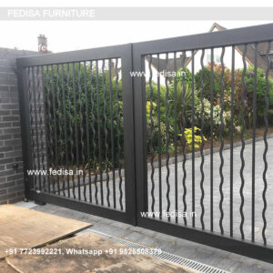 Boundary Wall Design With Gate Tata Gate Design Front Elevation Gate Design Steel Ke Gate Design Gate Design