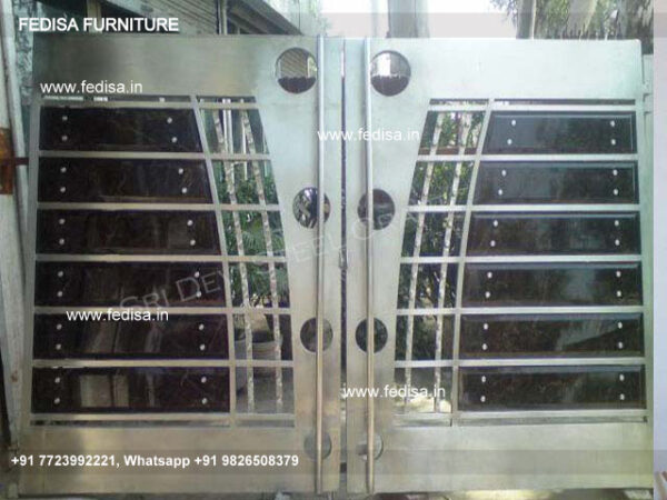 Lohe Ka Gate Single Temple Entrance Gate Design Gate Fiber Design Steel Ke Men Gate Gate Design
