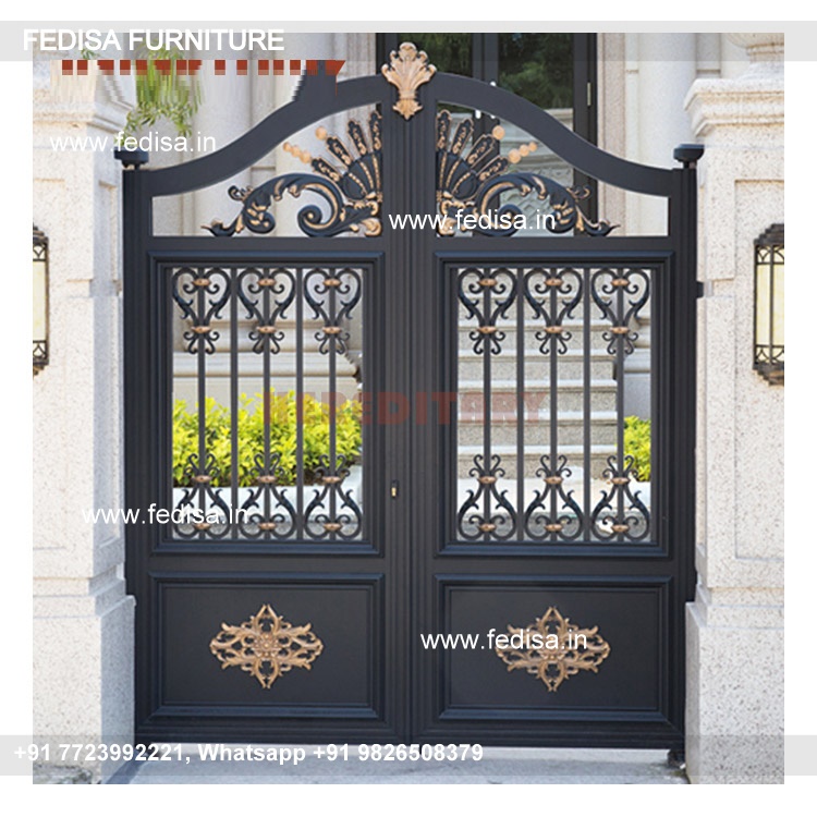 Main Door Gate Design Strong Gate Design Lohe Ke Gate Fancy Steel ...