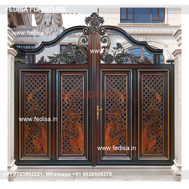 Main Entrance Gate Design Tata Gate Design Lohe Ke Gate Grill Steel Main Gate Design 2062 Gate Design