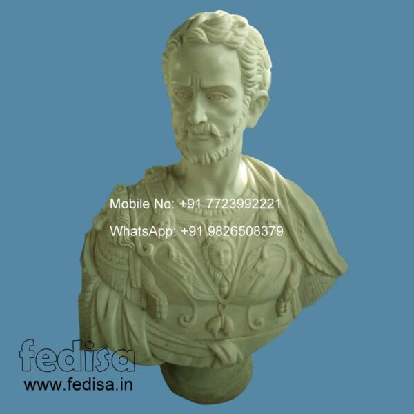 White Marble Bust Ancient Greek Busts Veiled Lady Bust