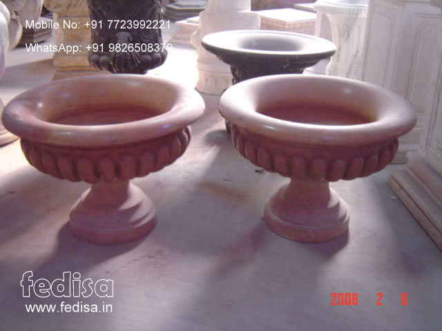 Small Marble Plant Pot Artificial Flower Hanging Baskets Owl Plant Pot