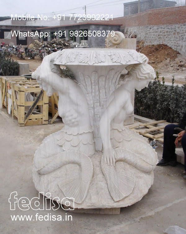 Marble Indoor Plant Pot Stone Flower Pots Pot For Lotus Plant