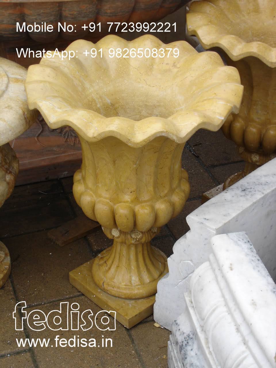 Marble Effect Plant Pot Cheap Indoor Plant Pots Large Ceramic Garden Pots