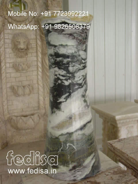 Grey Marble Plant Pot Tiny Plant Pots 8 Inch Plant Pot