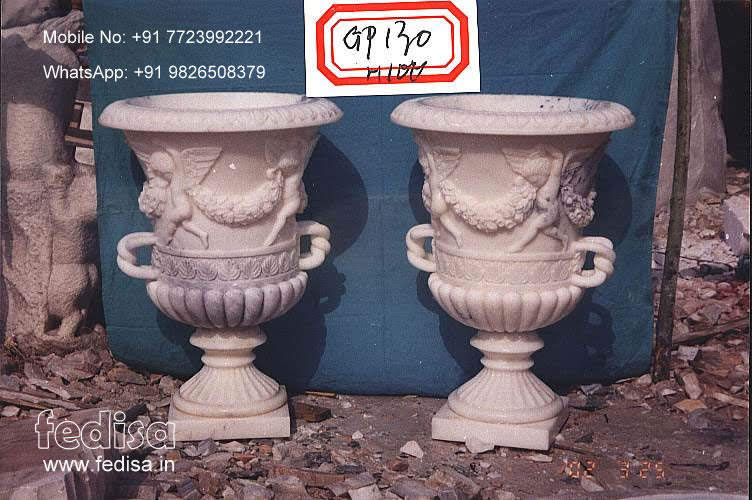 Green Marble Plant Pot Mini Ceramic Pots Yucca Plant Pot