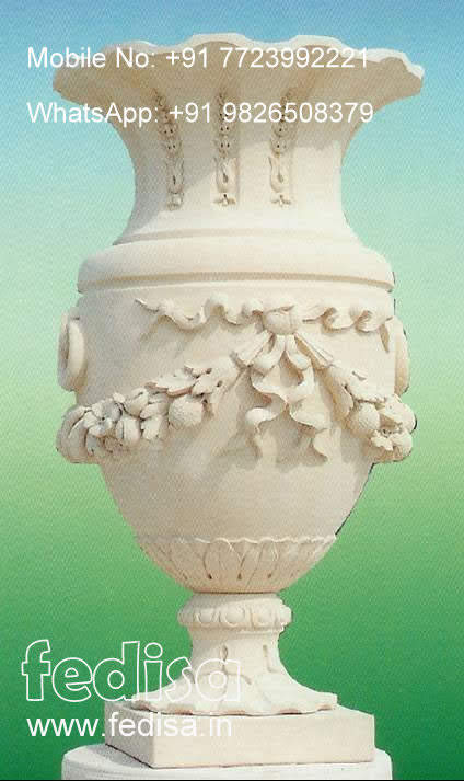 Flower Pot Marble Cute Pots For Indoor Plants Miniature Flower Pots