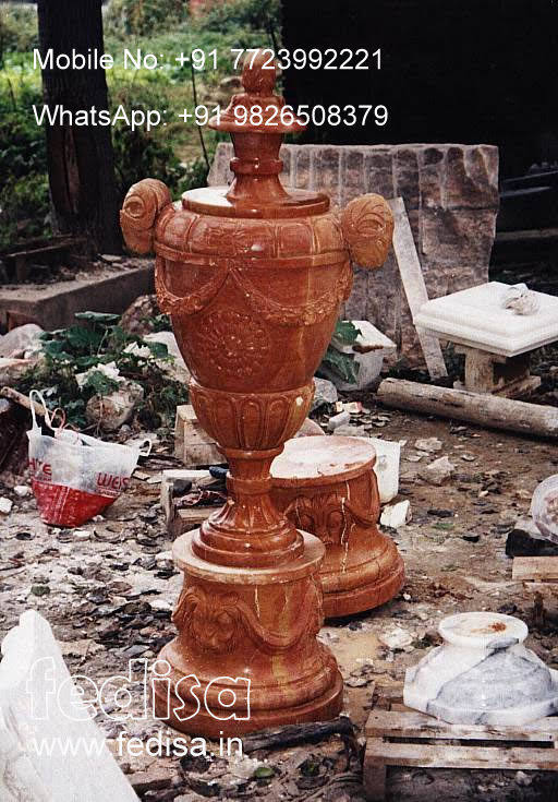 Large White Marble Plant Pot Cheap Garden Pots Large Decorative Plant Pots