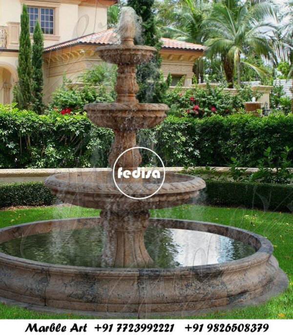Small Marble Fountain Water Fountains Near Me Rock Fountain