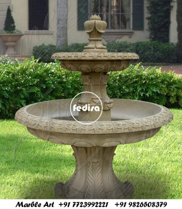 Indoor Marble Fountain Large Garden Water Features Yard Fountains