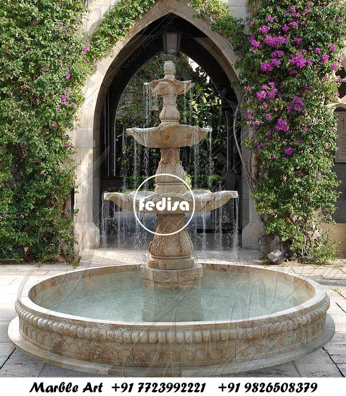 Marble Fountains Indoor Waterfall Wall Wall Mounted Water Fountain