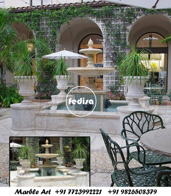 Marble Led Fountain Diy Garden Fountain Floating Pond Fountain