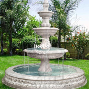 Small Marble Fountain Floor Outdoor Fountains Solar Water Fountain With Led Lights