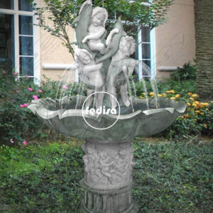 Small Marble Fountain Solar Bird Fountain Modern Outdoor Fountains