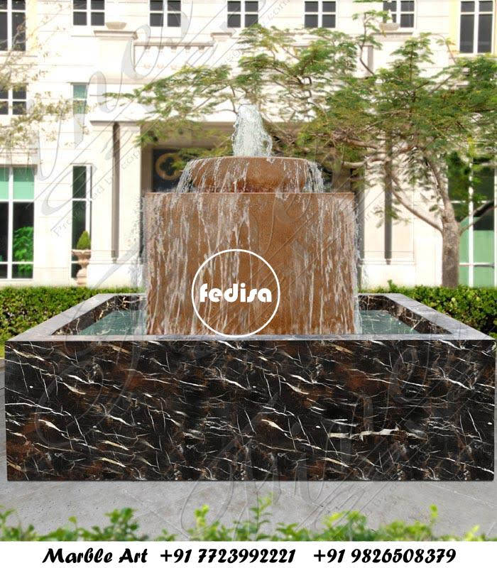 Marble Wall Fountain Fog Fountain Large Outdoor Water Fountains For Sale