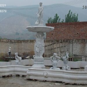 Small Marble Fountain Balcony Fountain Succulent Fountain