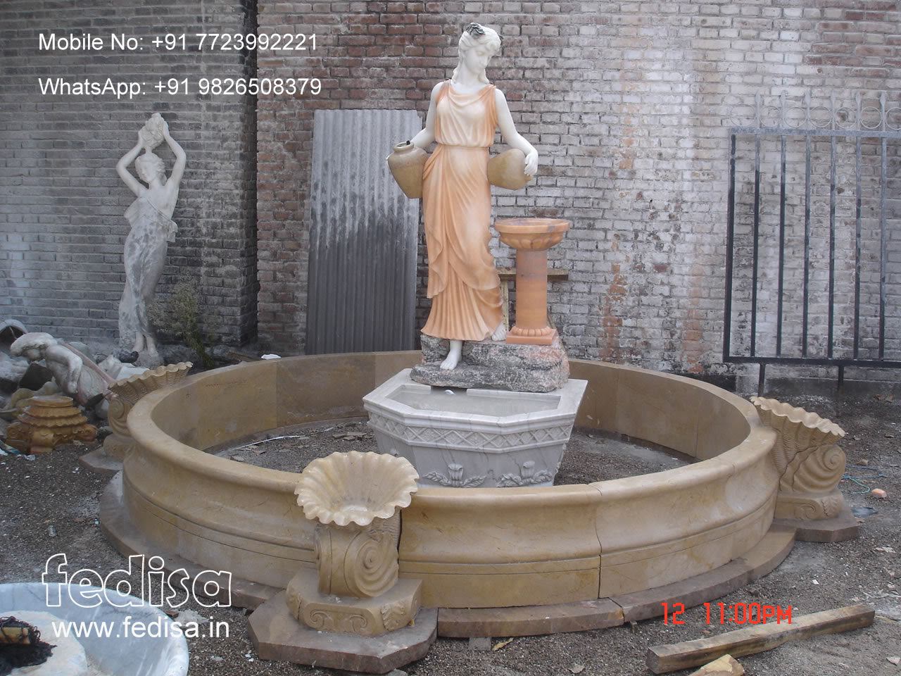 Marble Fountain For Garden Diy Pool Fountain Battery Water Fountain