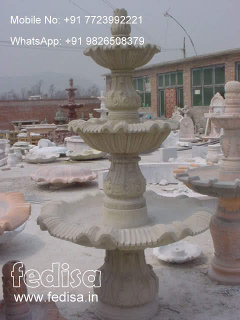 Indoor Marble Fountain Pond Fountain Head Garden Wall Fountain