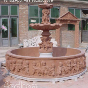 Marble Water Fountain Indoor Garden Water Features Solar Powered Outdoor Fountain