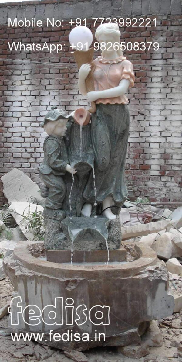Marble Garden Fountain Stone Fountain Led Water Fountain