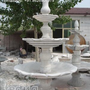 Marble Wall Fountain Modern Water Features Fire And Water Fountain