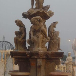 Small Marble Fountain Feng Shui Water Fountain Cascade Fountain