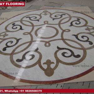Grey Emperador Marble Mohawk True Design Tile Rug Inlay Tiles For Bedroom Price