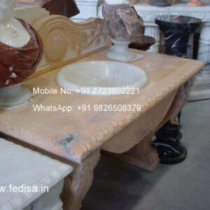 Marble Wash Basins Marble Wash Basin With Pedestal Marble Wash Basin With Pedestal