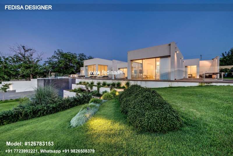 Luxury Classic Villa Exterior Design Minimalist Farmhouse Plans 102 Bhk Villa Interior Design Best Colour For Outside House