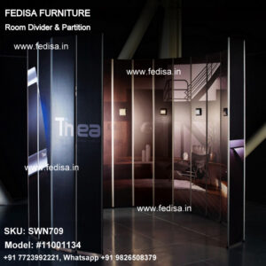 Half Wall Room Divider Shoji Screen Soundproof Room Dividers Glass Partition Walls For Home