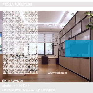 Dressing Divider Wooden Partition Wall Separator Home Divider