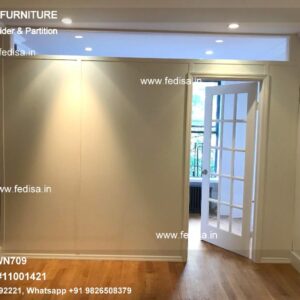 Room Separator Door Sound Proof Room Divider Wood Partition Wall Drawing Room Partition