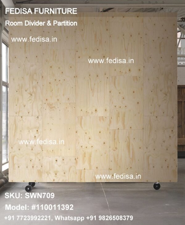 Slat Divider Wall Portable Room Dividers Modern Room Dividers Sliding Partition Wall