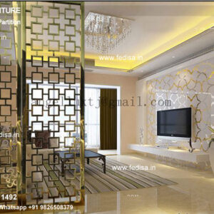 Drawing Room And Kitchen Partition Diy Room Divider Room Partition Wall Sliding Door Room Dividers