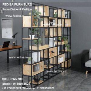 Portable Screen Divider Bookshelf Room Divider 34 Panel Room Divider Glass Partition Between Hall And Dining