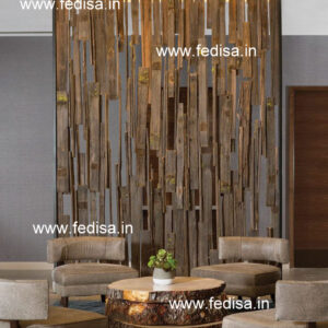 Waterfall Room Divider Wooden Partition Walls For Living Room Retractable Room Divider Bedroom Screen