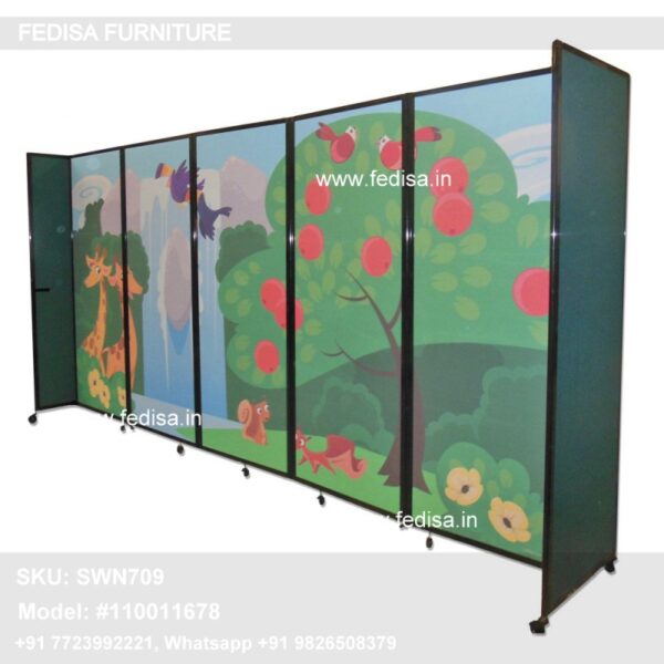 4 Panel Folding Room Divider Diy Room Divider Room Partition Wall Sliding Door Room Dividers