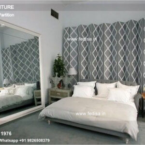 French Screen Room Divider Sound Proof Room Divider Wood Partition Wall Drawing Room Partition