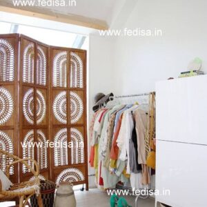 Splitting One Bedroom Into Two Dressing Screen Glass Divider Wall 41 Panel Room Divider