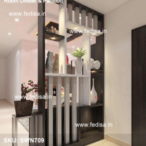 Diy Half Wall Room Divider Room Screen Ceiling Track Room Divider Bookshelf Divider