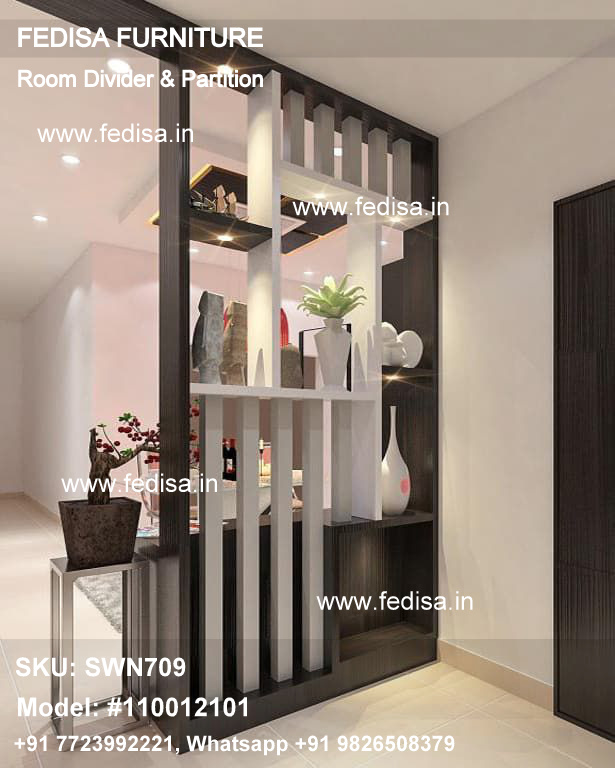 Diy Half Wall Room Divider Room Screen Ceiling Track Room Divider Bookshelf Divider