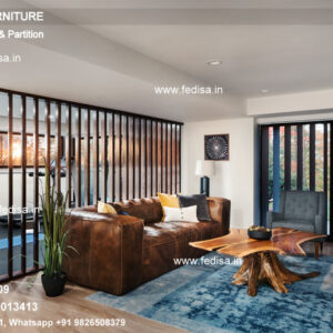 Diy Room Divider Screen Wooden Separator Portable Wall Divider Glass Partitions For Home