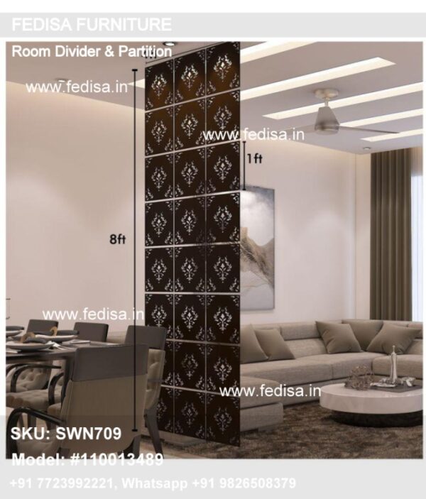 Elegant Room Dividers Room Partition Screen Wooden Partition In Hall Folding Screen Divider