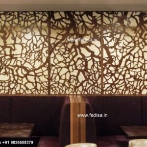 Carved Wood Screen Wooden Separator Portable Wall Divider Glass Partitions For Home