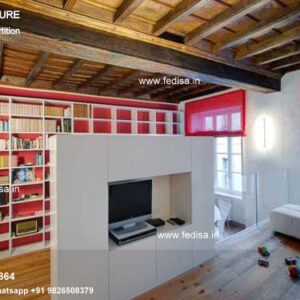 Costway Room Divider Wooden Separator Portable Wall Divider Glass Partitions For Home